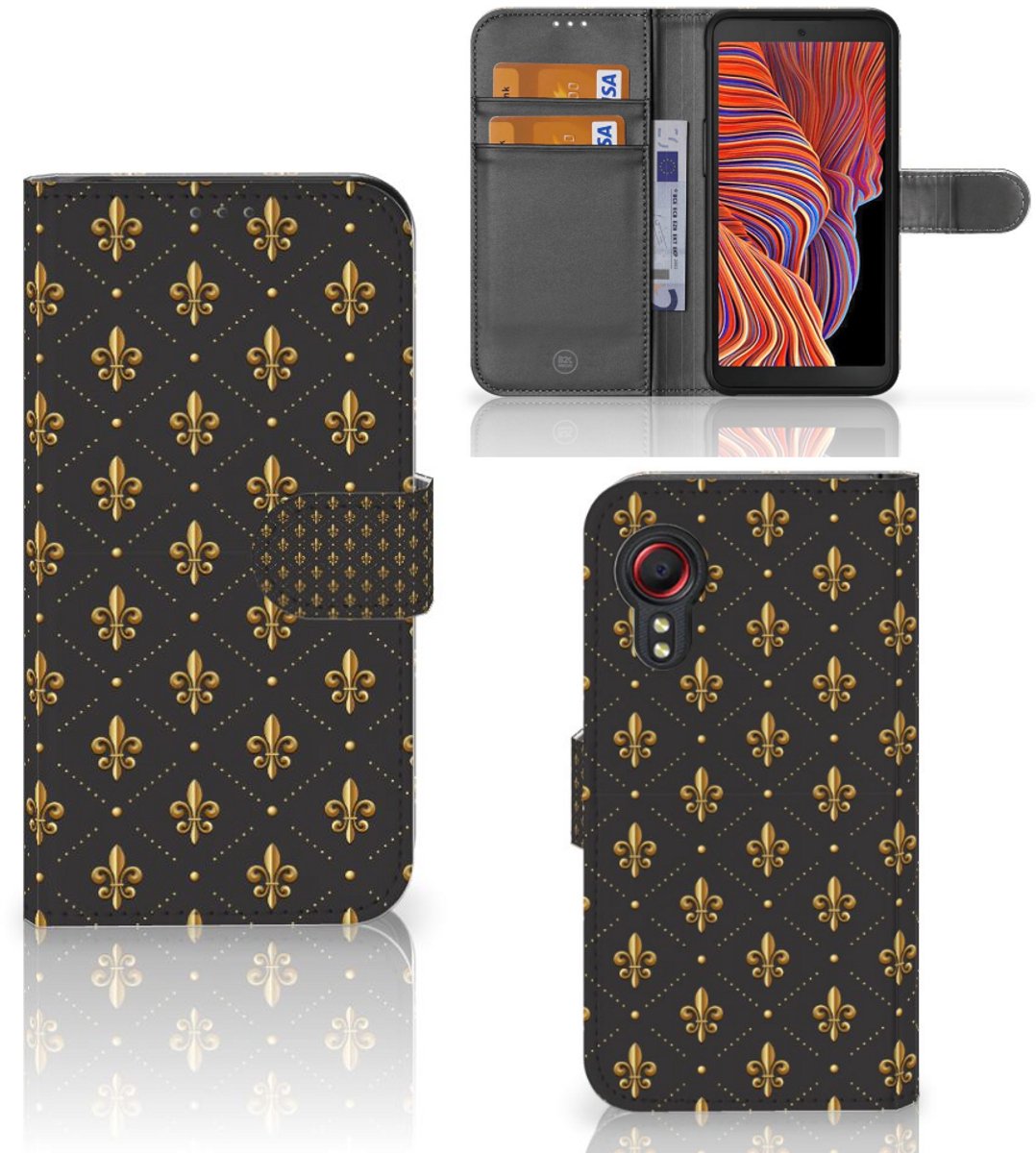 Samsung Galaxy Xcover 5 Telefoon Hoesje Franse Lelie