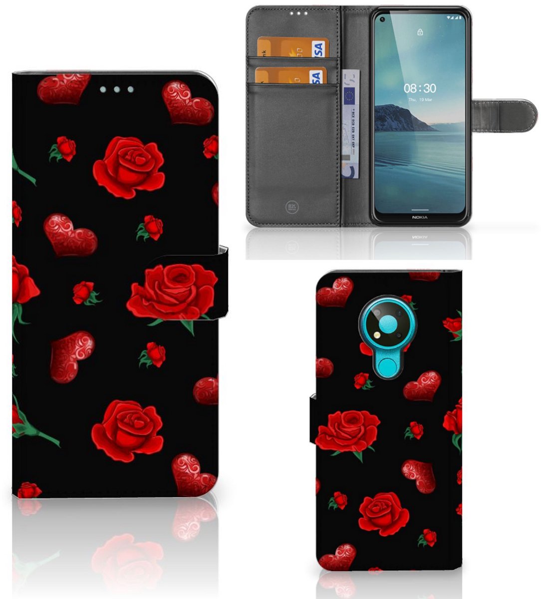 Nokia 3.4 Leuk Hoesje Valentine