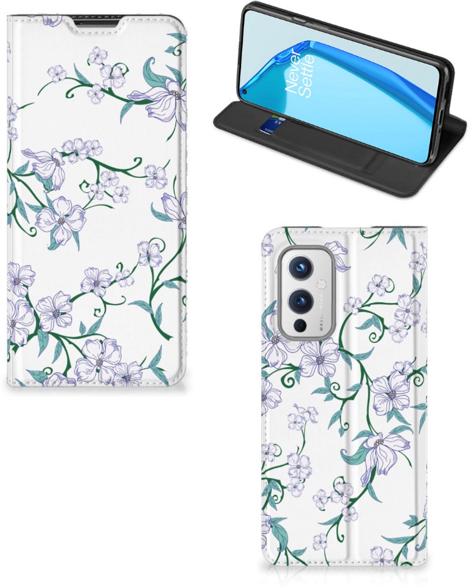 OnePlus 9 Uniek Smart Cover Blossom White