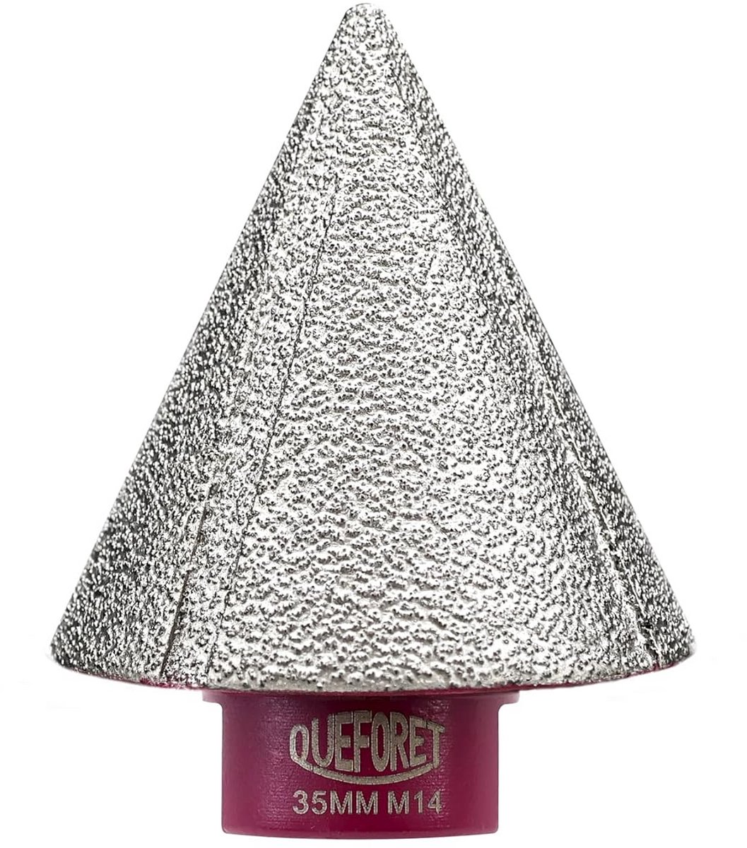 Diamantfrees 35 mm voor het schuren van steengoed, porselein, tegels, keramiek, marmer en graniet