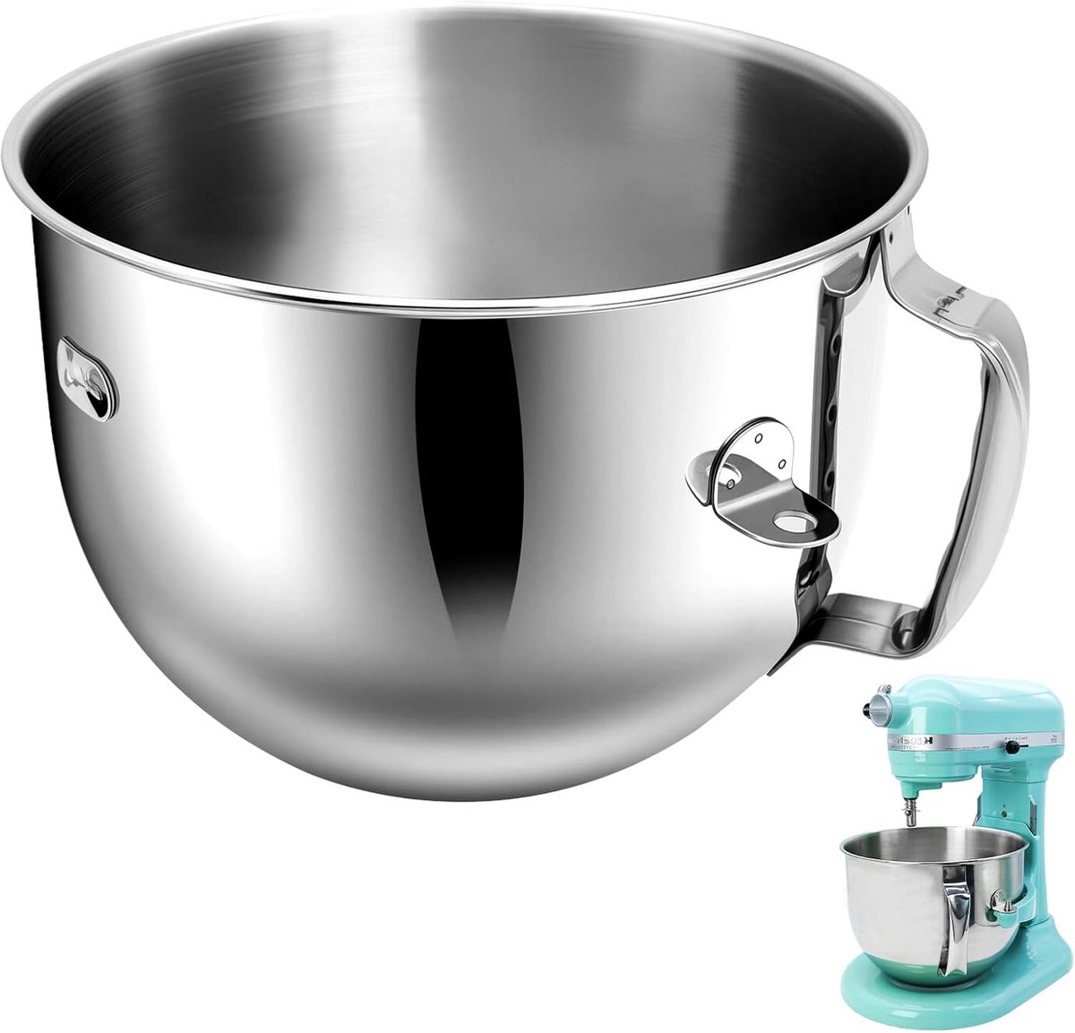 Roestvrij Staal Platte Klopper Bevestiging voor 7 Quart Keuken Robot Mixers