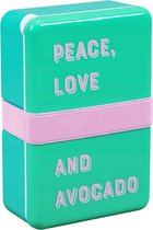 Lunchbox Yes Studio Peace, love and avocado