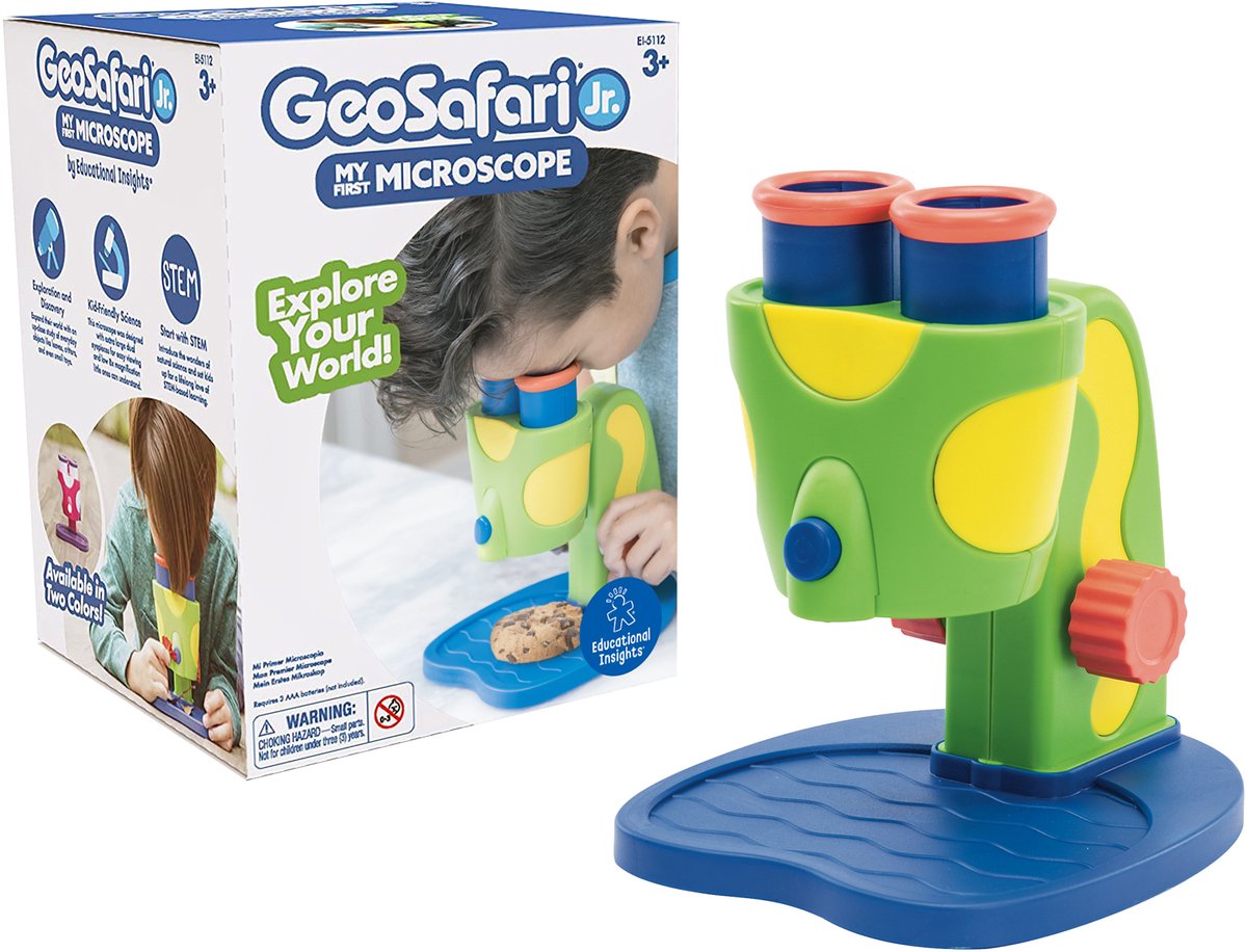 Learning Resources GeoSafari® Jr. My First Microscope - 3+