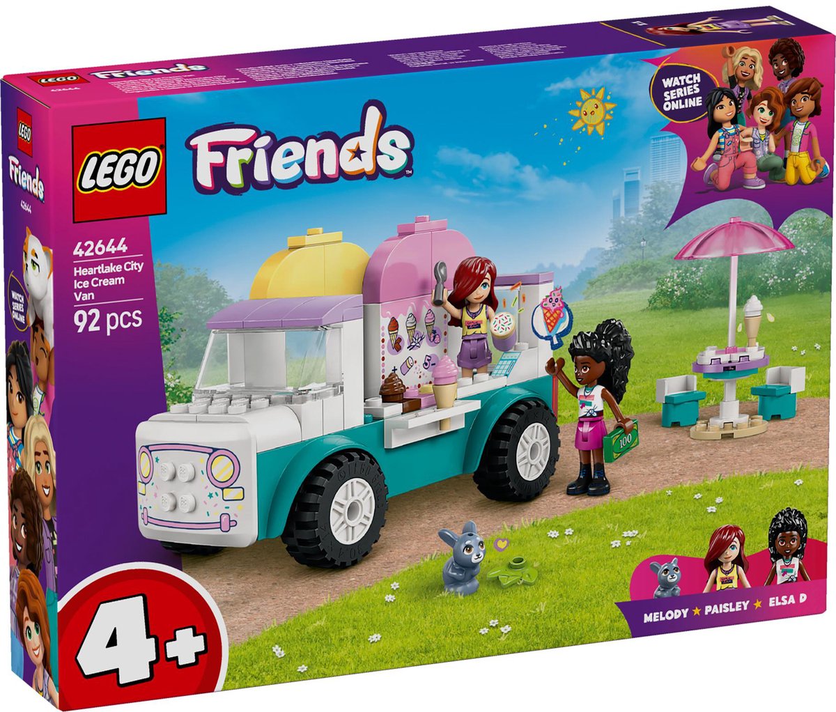 LEGO 42644 Friends Heartlake City ijscotruck