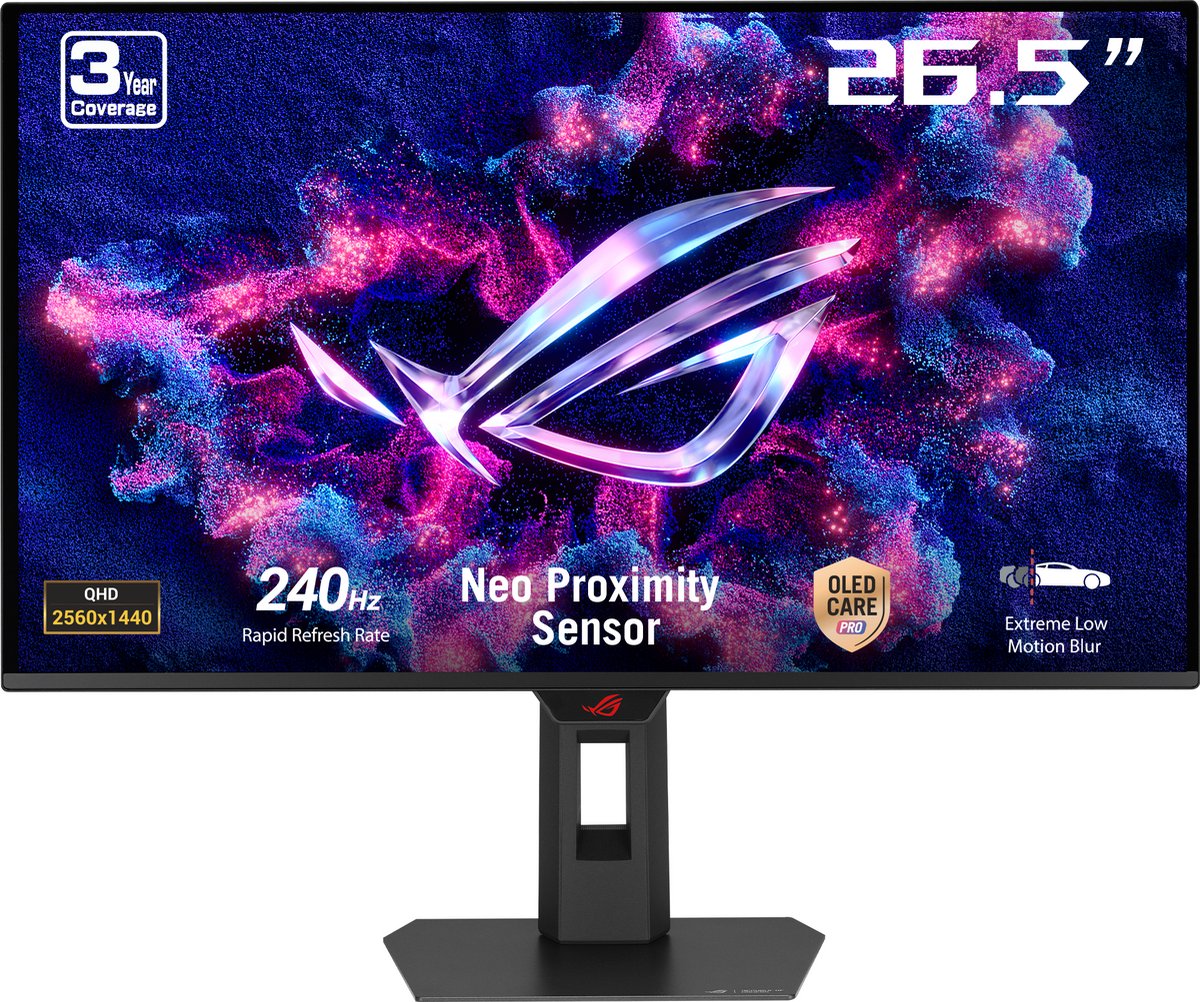ASUS ROG Strix XG27AQDMES QHD OLED Gaming Monitor 240Hz - ASUS Computer Benelux - €429,00