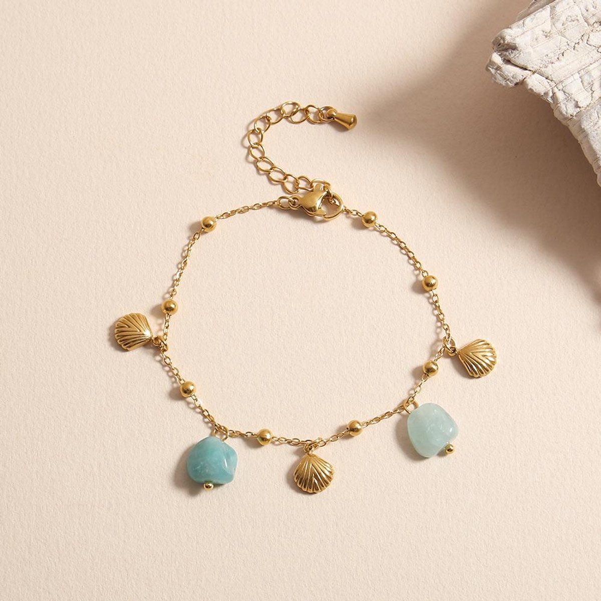 Armband Si Amor Sieraden BW0920-G Roestvrij Staal Kleur Goud