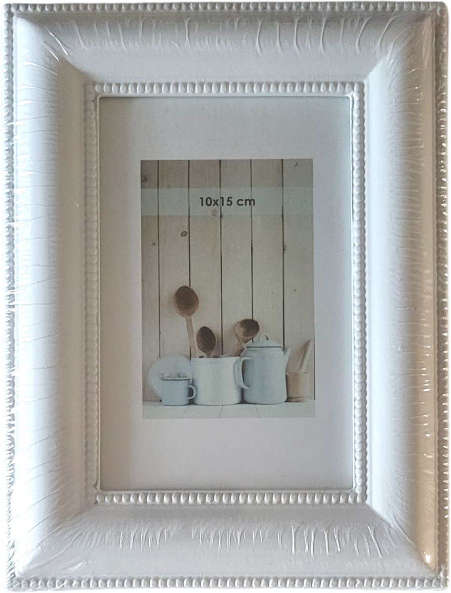 Intertrading NV Fotolijst - 10 x 15 cm - Florentien Wit