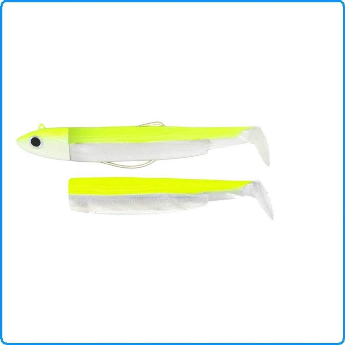 Kunstaas Set Black Minnow Compleet 12cm Offshore Vissen