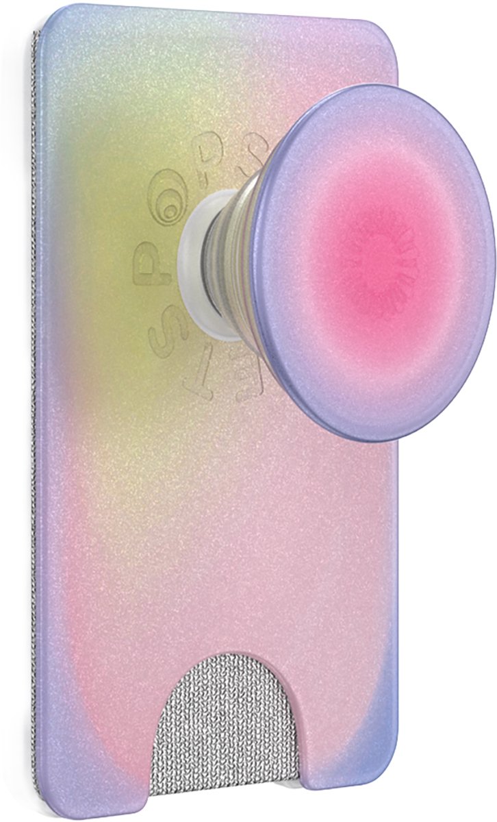 PopSockets, MagSafe Houder voor Smartphone PopWallet Editie Premium, Roze