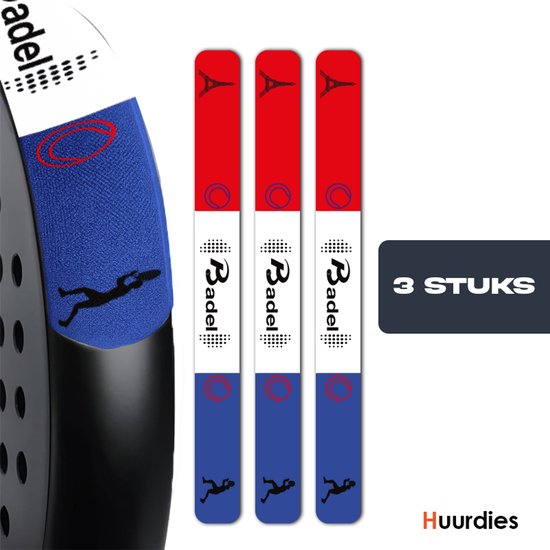 Badel® Padel Protector Sticker – 3 Stuks – Lichtgewicht Frame Bescherming – Geen Invloed op Balans Badel® Padel Protector Sticker – 3 Stuks – Lichtgewicht Frame Bescherming – Geen Invloed op Balans