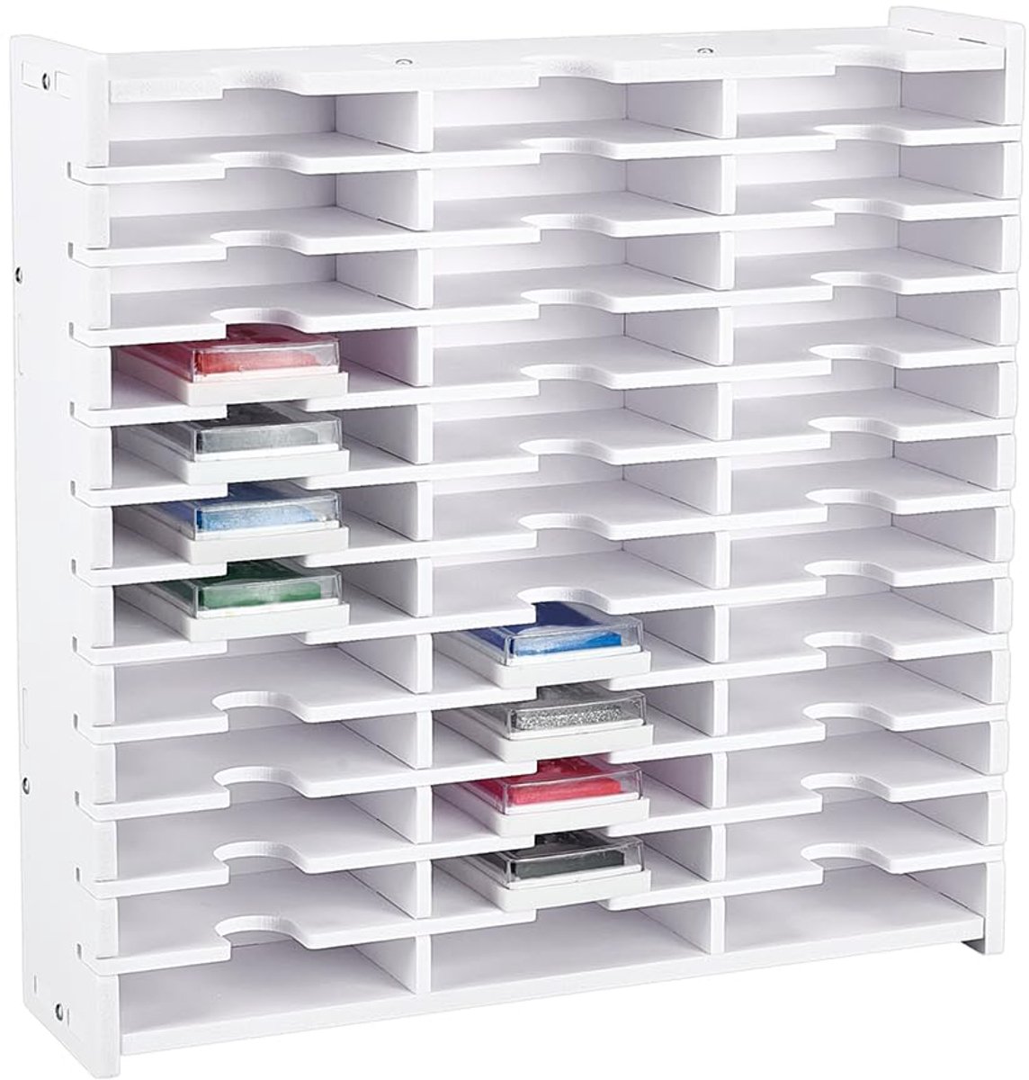 Inktpadopslag Rack - 36 Boxen - Wandmontage