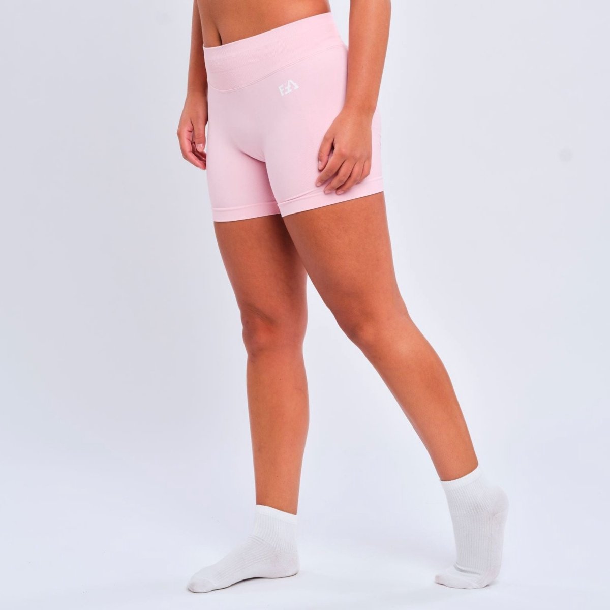 Euphoria Fitness Shorts - Dames - Sportkleding Dames - Sportbroek Dames - Yoga Broek Dames - Roze - Maat M