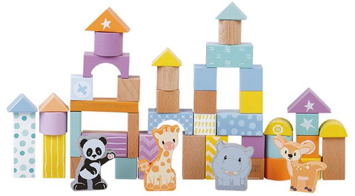 Houten speelgoedblokken - Studio Circus - vanaf