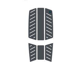 Duotone Traction Pad Front 5mm - C70:Grey