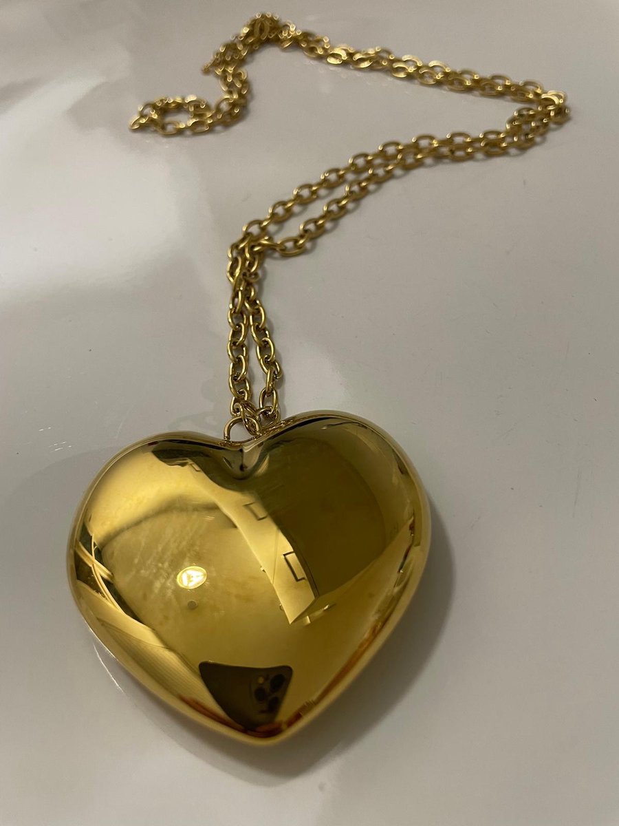 Ketting Si Amor Sieraden HS0226-G Roestvrij Staal Kleur Goud