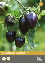 Tomaat Nightshade F1 Zaden – Zwarte Cherry Snacktomaat – Zoet & Knapperig – Hoge Opbrengst – Voor Kas & Tuin – Tuin de Bruijn
