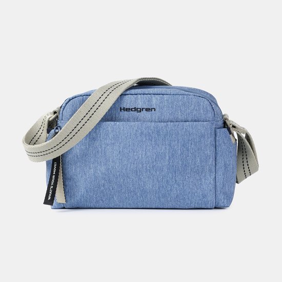 Hedgren COZY – Sac à épaule matelassé – Déperlant – Léger – Bleu Horizon