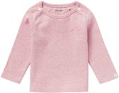 Noppies Rib Natal T-shirt Lange Mouwen Oatmeal Mt. 62