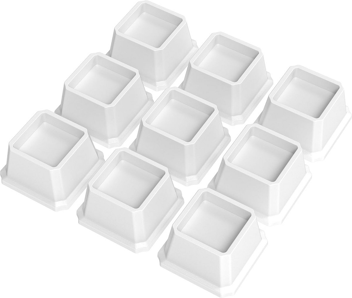 Set van 9 Meubelverhogers 5 cm Zwaar en Stevig voor Banken, Stoelen en Tafels