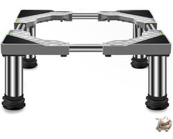 Wasmachine Onderstel Verstelbaar - Koelkast/Droger Stand - 45-65 cm - Verhoogd Onderstel Voor Vriezer & Wasmachine - 10/15/20/25 cm Elevatie - Stevig & Duurzaam