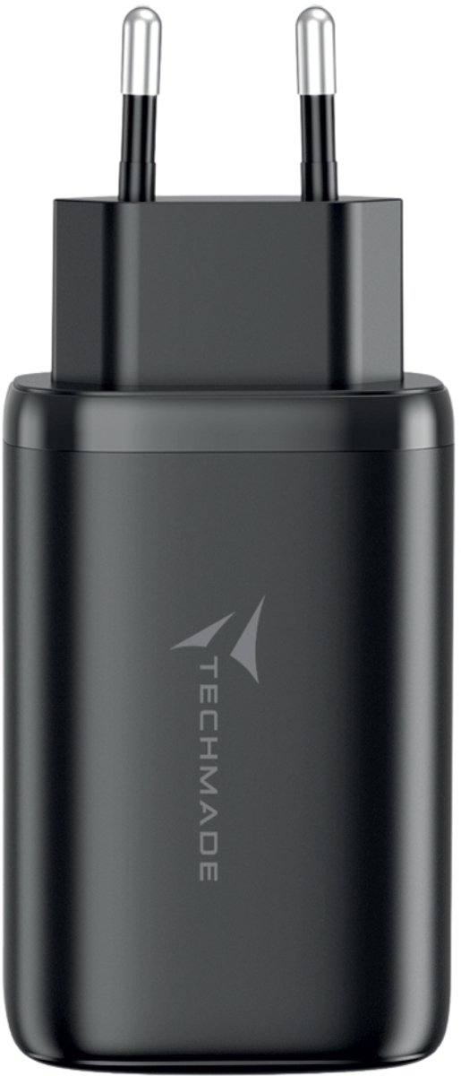 USB-oplader A+ 2× Type-C 65 Watt
