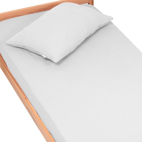 Jollein Hoeslakens Ledikant Jersey - Nougat (60 x 120 cm) (set van 2
