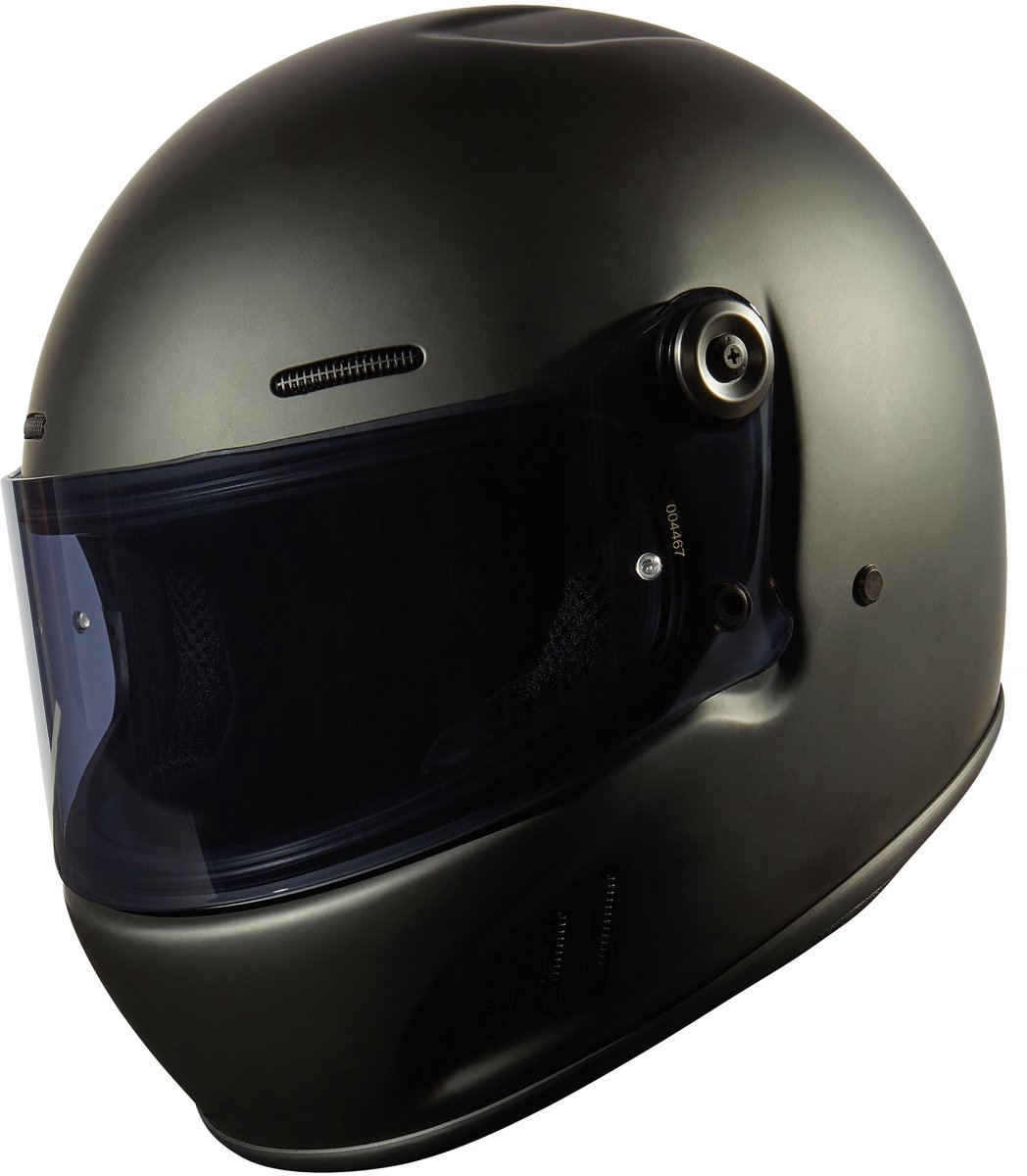 Peroz Tayi Mat Zwart Integraalhelm - Helm
