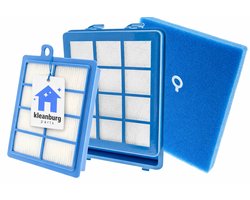 Kleanburg® - Geschikt voor Philips PowerPro Ultimate en 9000-serie - Filter set van 3 stuks