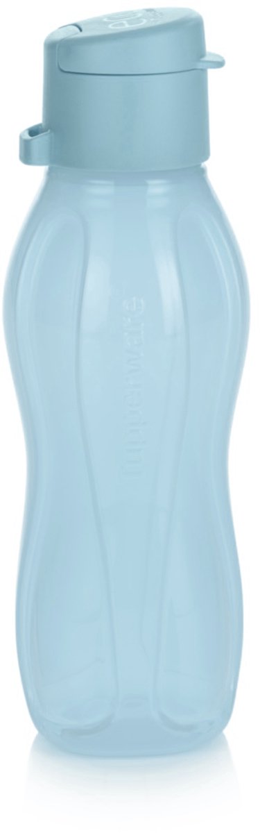 Tupperware Ecofles Plus 310 ml Lichtblauw | Klein waterflesje met sportdop