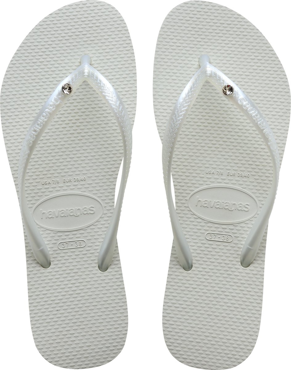 Havaianas HAV. SLIM CRYSTAL SW II Wit Dames Slippers - Wit