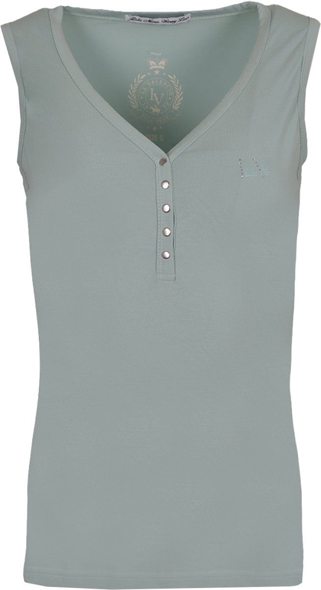 La Valencio Top La Valencio Lvxuri Lichtblauw - S