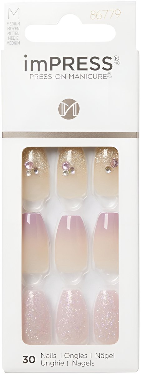 Kiss ImPRESS nagels - Zelfklevende nagels - IMM17C x30 M