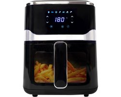 Florixa® Mini Airfryer - Airfryer - Heteluchtfriteuse - Compact - Zwart - 32cm x 25cm x 31cm