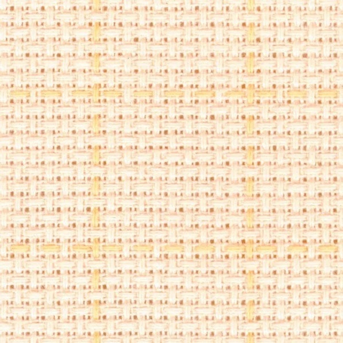 Zweigart Borduurstof AIDA 18 COUNT - ECRU SQUARED - 50x50cm uitwasbare easycount