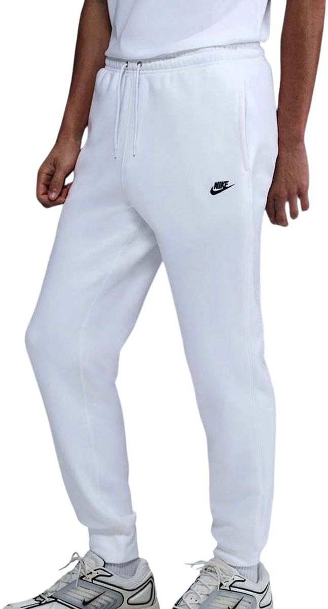 Nike Club Joggingbroek Heren Wit