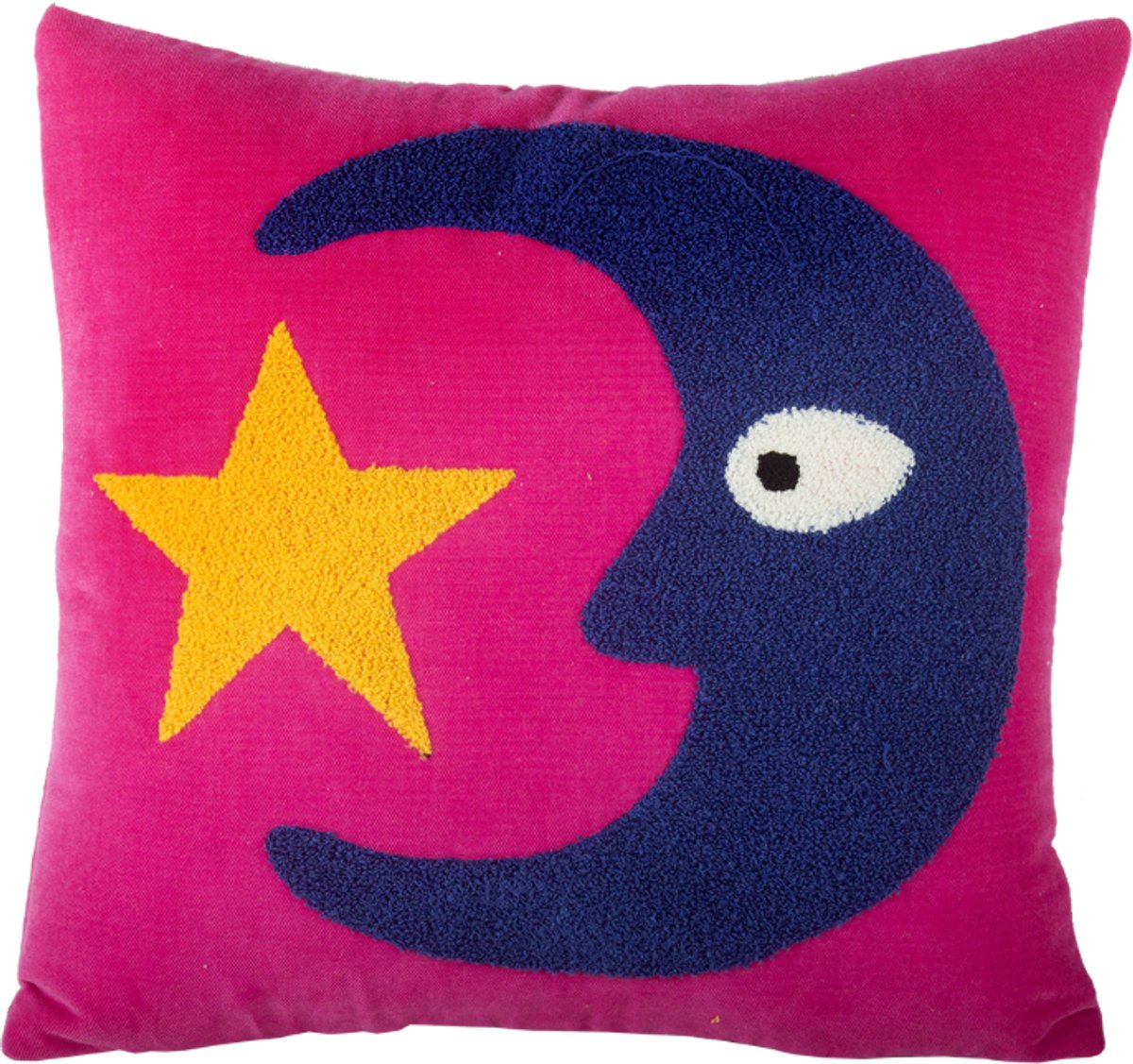 Kitsch Kitchen kussen Loteria moon roze