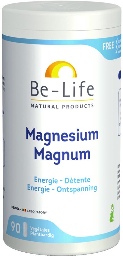 Be-Life Magnesium Magnum| vervangt 500 90 Capsules
