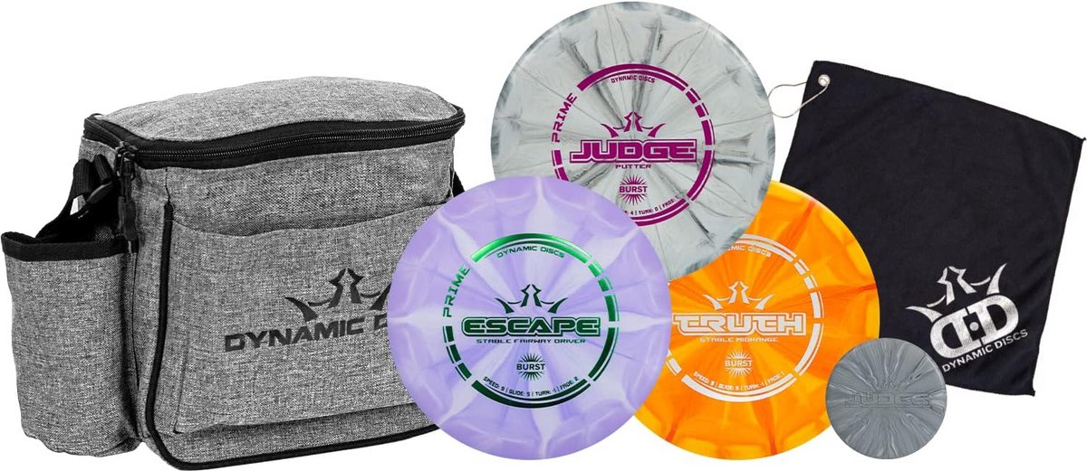 Disc Golf Starterset met Tas en Drie Discs voor Beginners