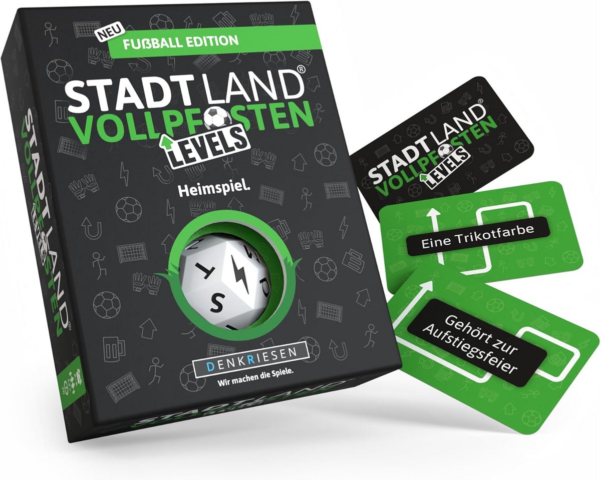 Stad Land Volpfosten Denkspel - Voetbal Editie - Levels
