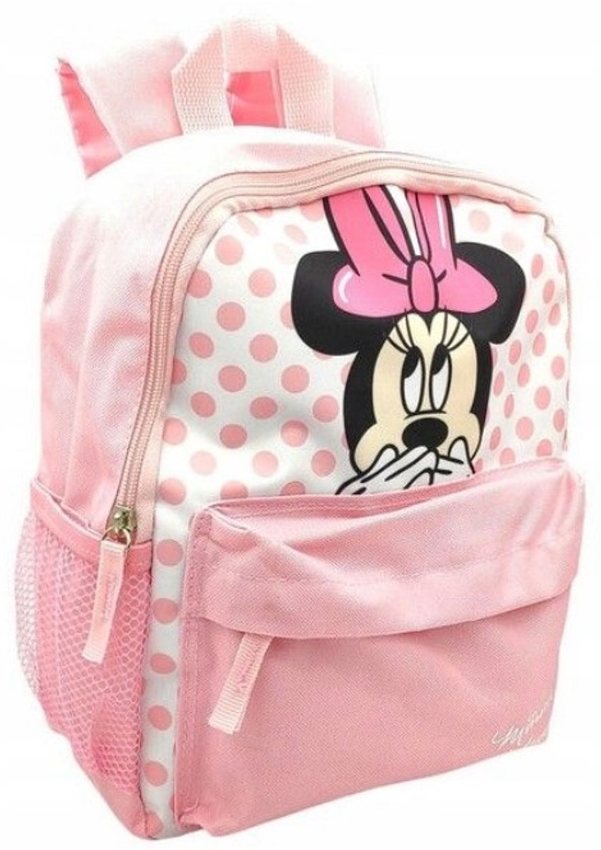 Disney Minnie Mouse Rugzak 28 cm – Kinder Rugzak – 2 Vakken – Roze