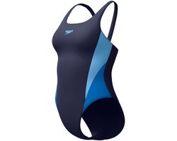 Speedo Colourblock 2.0 Dames Sportbadpak - Marine/Blauw