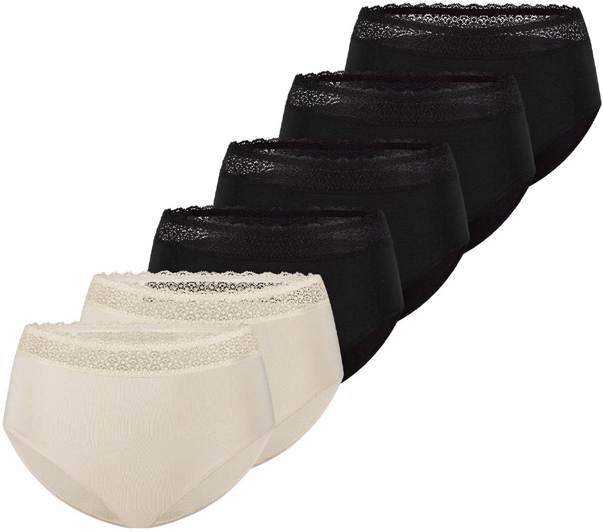 Triumph Dames midi slip 6 pack Feel of Modal
