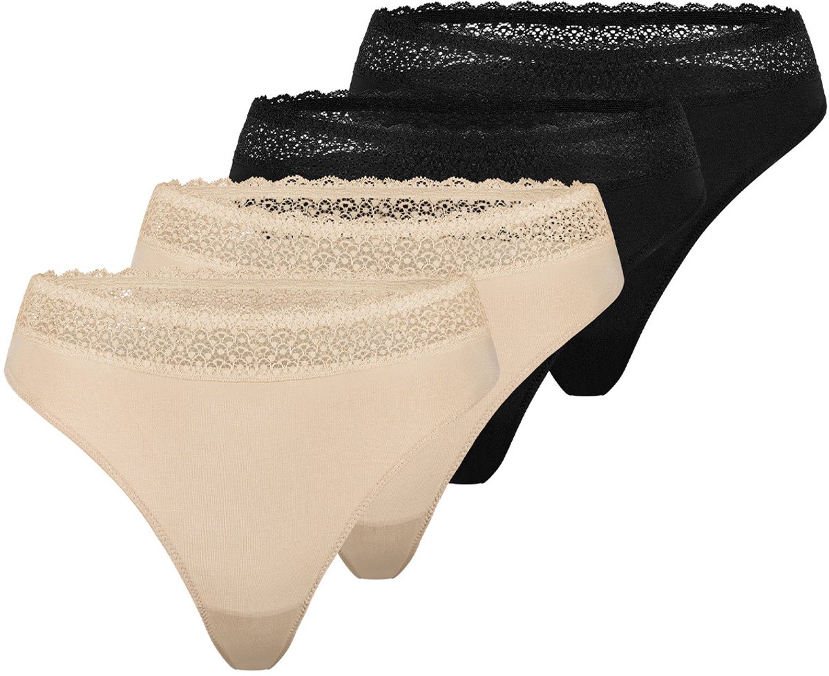 Triumph Dames string 4 pack Feel of Modal
