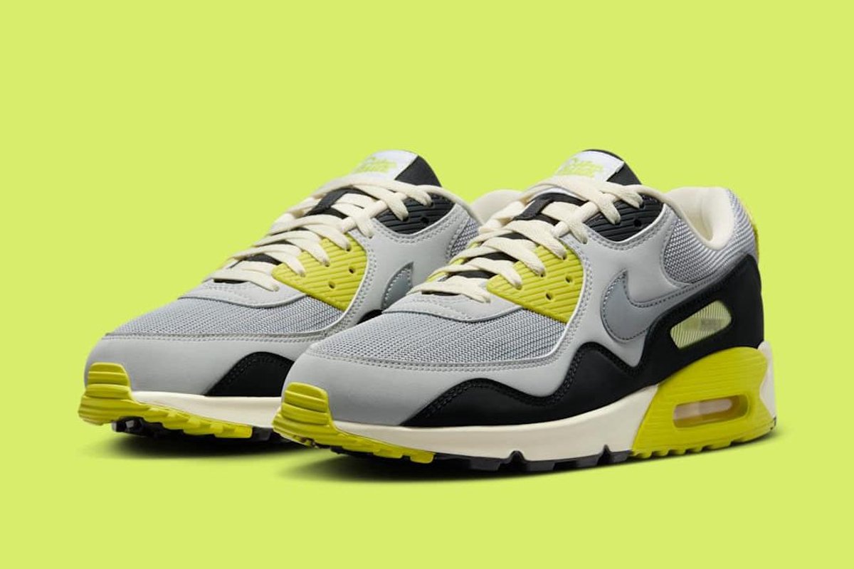 Nike Air Max 90 Patta Wave Lime Groen