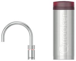 Quooker Nordic Round Kokendwaterkraan (Single Tap) Set - Kokend Water - RVS - met PRO3 Reservoir