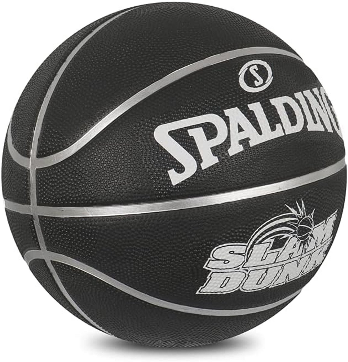 Basketbal Maat 7 Officieel Zwart Voor Heren Binnen en Buiten