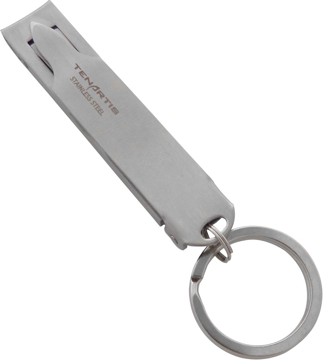 Nagelknipper met vijl en sleutelhanger voor precisie