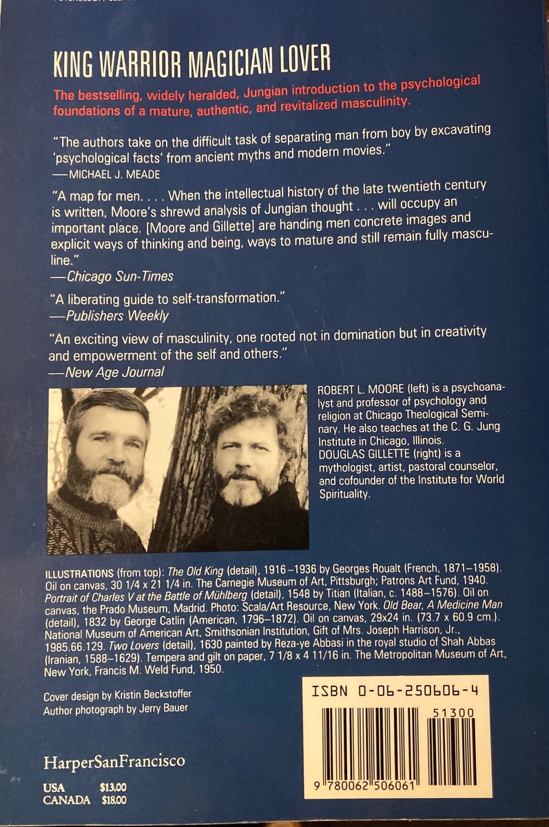 King Warrior Magician Lover - back cover