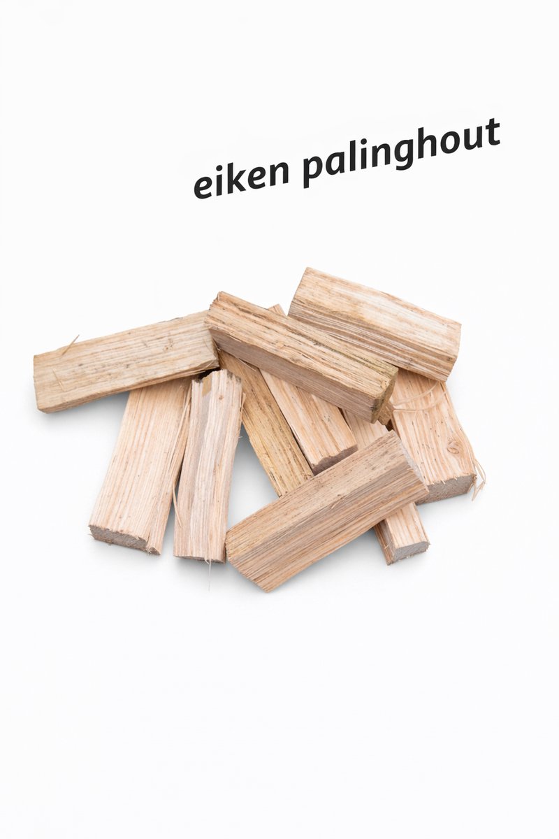 Palinghout eiken 12 cm lang 5 kg