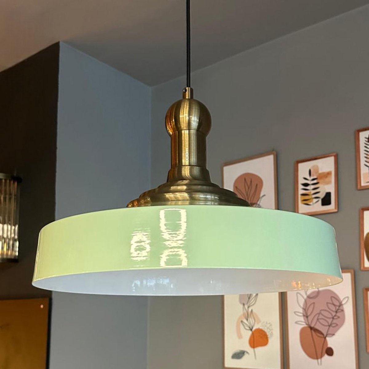 Bamyum Ace Hanglamp Industrieel Metaal Ø39 cm, Vintage Hanglamp, E27 Pendellamp
